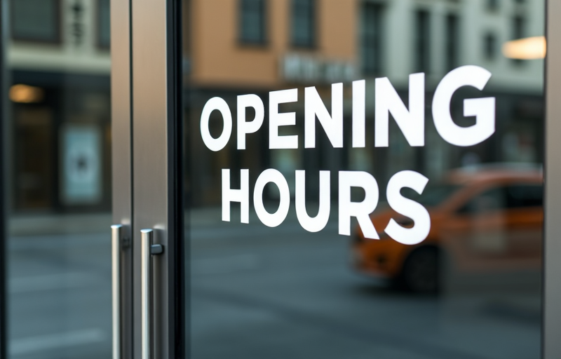 Signalétique - Vitrage informatif