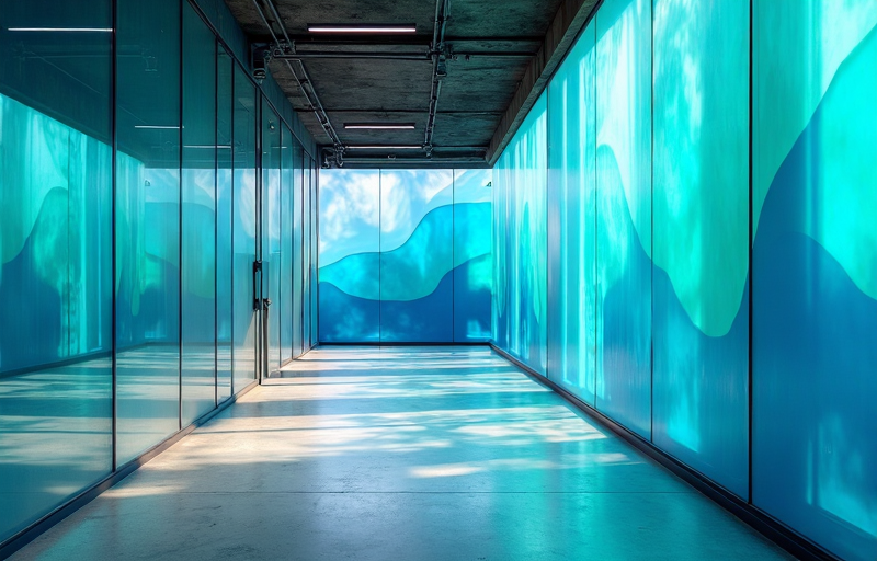 Vitrophanie - Cloison vitrée